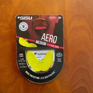 Aero Medium Neon Flash Mouthguard - Men's Protective Accessory